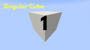 İndir Singular Cube için Minecraft 1.11.2
